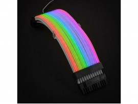 LIAN-LI PW24-V2 Strimer Plus RGB 24-pin Power Extension Cable 20cm Controller